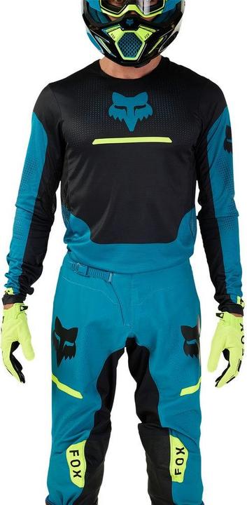 Image du produit Fox Jersey 24 Flexair Ical M Blu (2x)