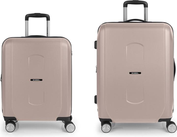 Gabol Ocean 4 Rollen Kofferset 2-teilig mit Dehnfalte (129 l)