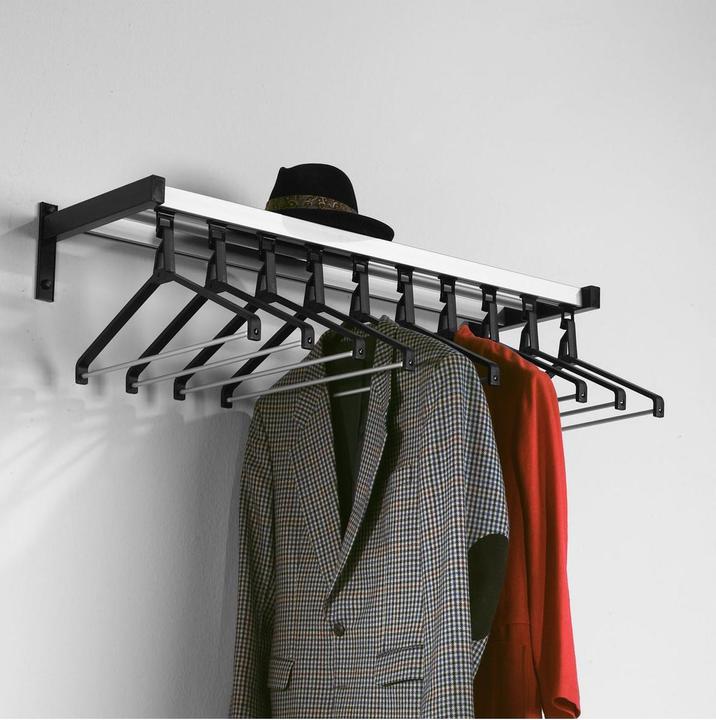 Wall coat rack
