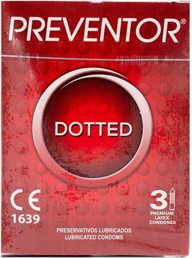 Produktbild Preventor Gepunktete 3 Premium Latex-Kondome