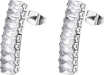 Brosway Beautiful steel earrings with zircons Desideri BEIE010 (316L)
