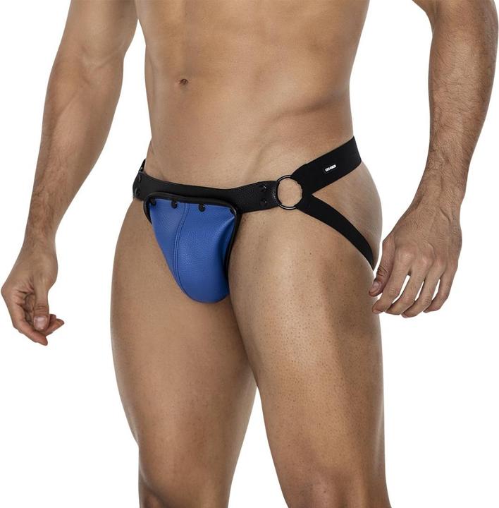 Immagine prodotto Cut4men Herren Jock Strap in schwarz/blau (XL)