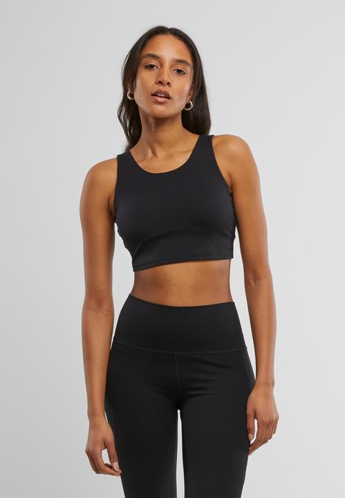 Actual product image Urban Classics Ladies Sports Bra low back - 191803 (XS)