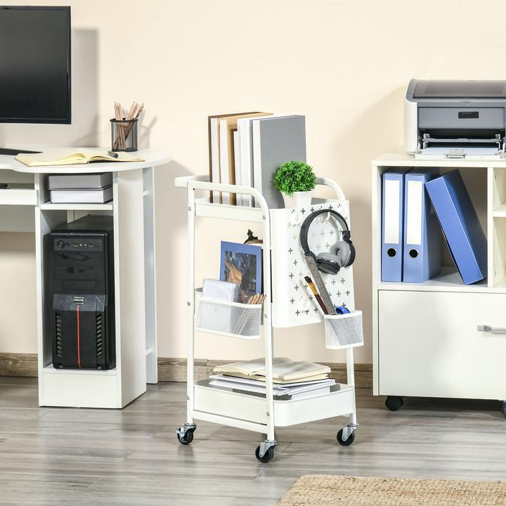 Image du produit Homcom Chariot de cuisine