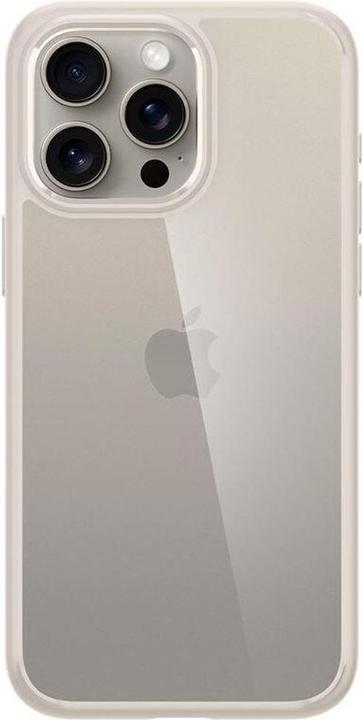 Actual product image Spigen Ultra Hybrid case for iPhone 15 Pro - natural titanium (Apple iPhone 15 Pro)