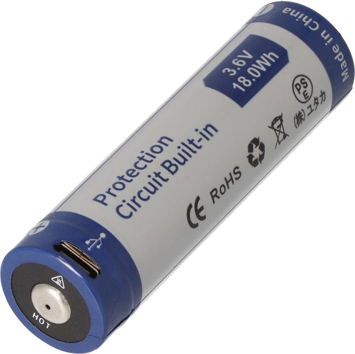 Produktbild Keeppower Akku 2 Stück 21700 mit PCB Schutz inkl. USB-C Lademöglichkeit (2 Stk., 5000 mAh, Akku)