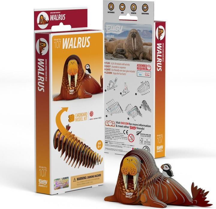 Immagine prodotto Eugy Kit 3D tricheco (MQ6)