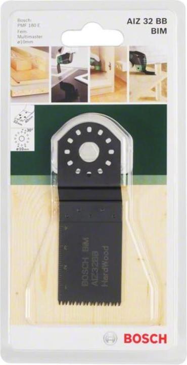 Produktbild Bosch Zubehör Tauchsägeblatt AIZ 32 BSPB Starlock BIM, Hard Wood, 50 x 32 mm