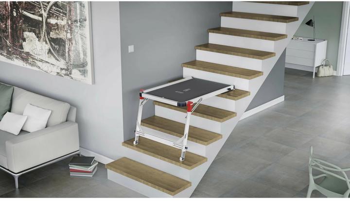 Actual product image Hailo TP1, Stair landing, The innovative and safe solution for renovating and decorating staircases (Working platform, 120 cm)