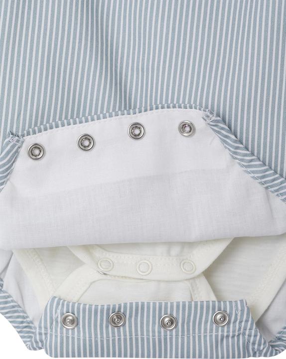 Image du produit Vertbaudet Baby-Set: Kurzoverall, Body & Halstuch (62)