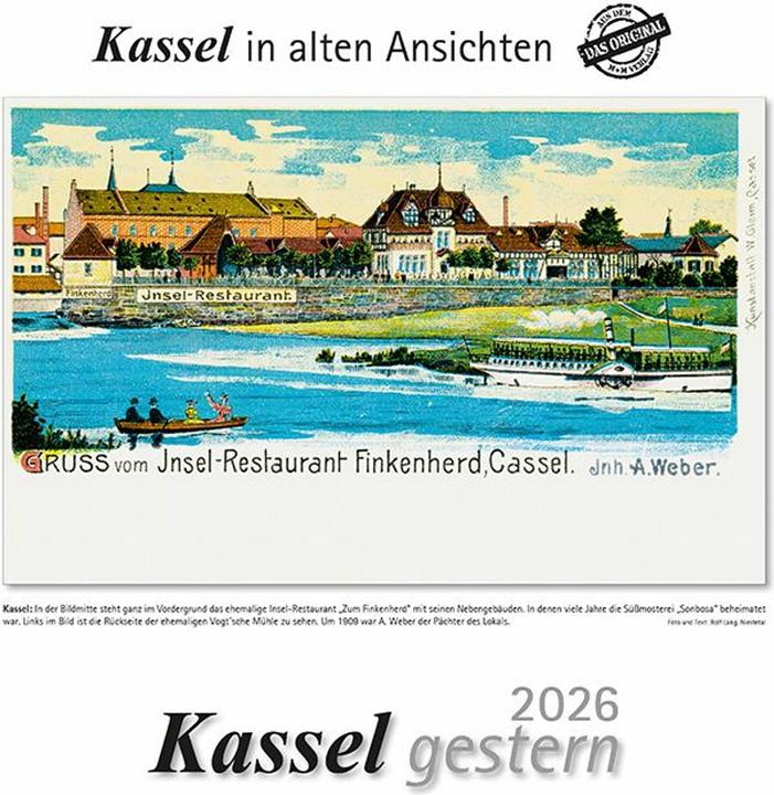 Actual product image Kassel gestern 2026 (29 x 32 cm, Hardcover, German)