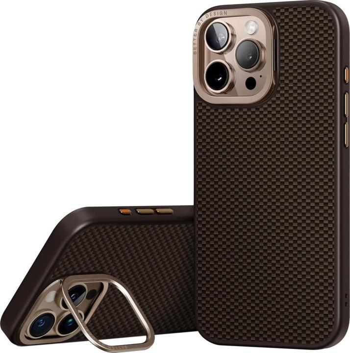 Image du produit Uniq Keva Max Magclick Charging Camera Stand Case for iPhone 16 Pro - Brown (Apple iPhone 16 Pro)