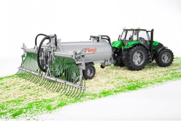 Actual product image Bruder Drum trailer with towing hose distributor