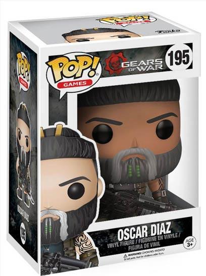 Actual product image Funko POP! Gears of War: Oscar Diaz