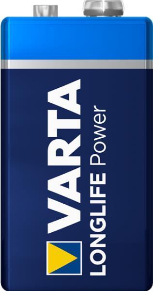 Produktbild Varta LONGLIFE Power (2 Stk., 9V Block, 550 mAh)