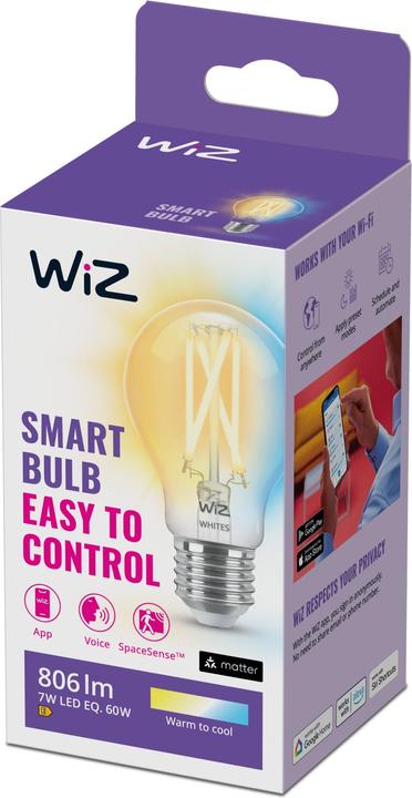 Produktbild WiZ Filament (E27, 6.70 W, 806 lm, 1 x, E)