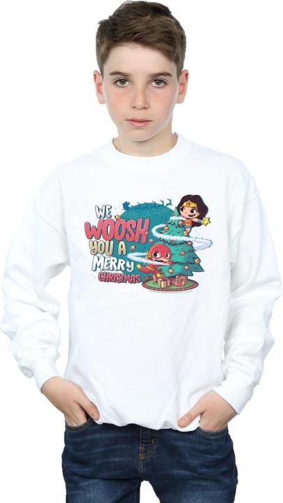 Produktbild Super Friends We WHOOSH You A Merry Christmas Sweatshirt Jungen (116)