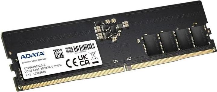 Actual product image Adata AD5U480032G-S Memory module GB DDR5 ECC (1 x 32GB, 4800 MHz, DDR5 RAM, DIMM)