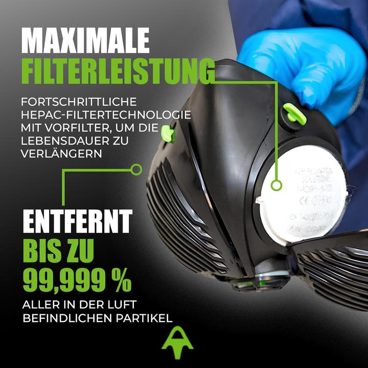 Actual product image Stealth Respirator mask S/M, P3 (No official protection class)