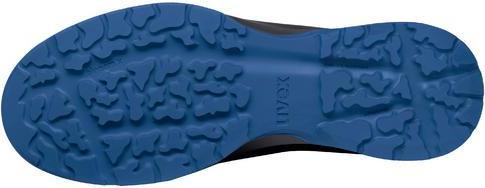 Actual product image Uvex Sports uvex 1 x-craft low shoes S2 68140 black, blue width 14 size 44 (S2, 44)