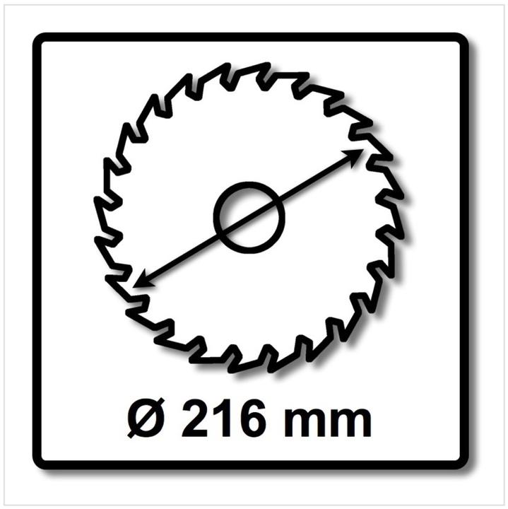 Actual product image Festool Universal saw blade 216 x 2.3 x 30 W36