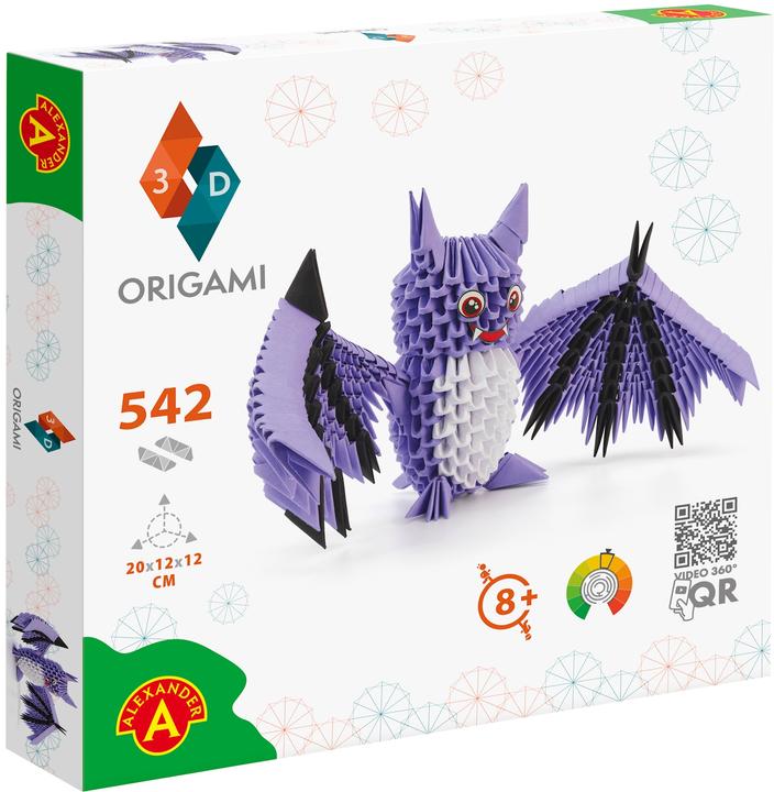 Image du produit Selecta Spielzeug ORIGAMI 3D - Chauve-souris, 542 pièces
