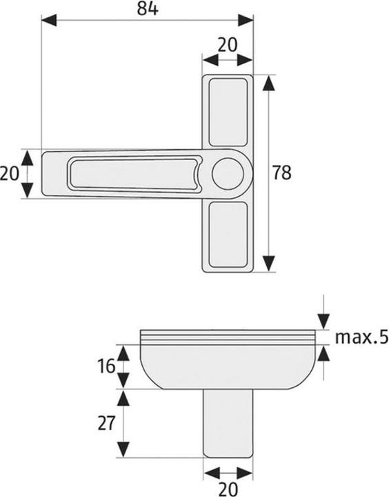 Image du produit Abus Serrures supplémentaires pour fenêtre 2510