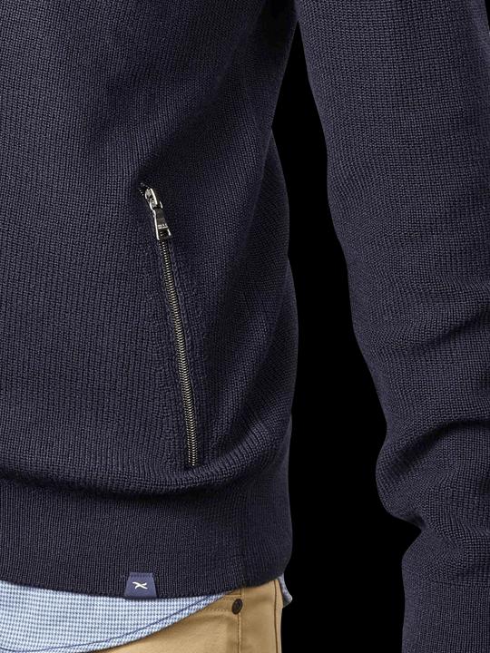 Actual product image BRAX Johnny Zip Cardigan Navy (S)