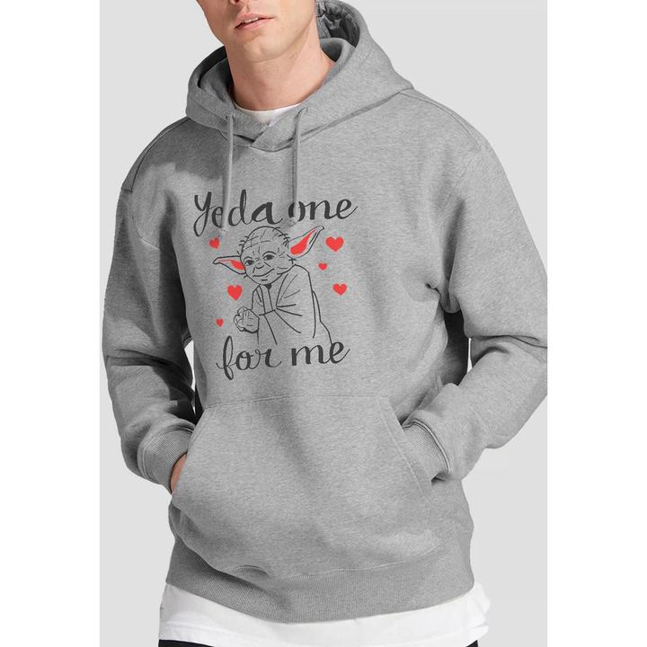 Produktbild Star Wars Yoda One For Me Kapuzenpullover Valentinstag (S)