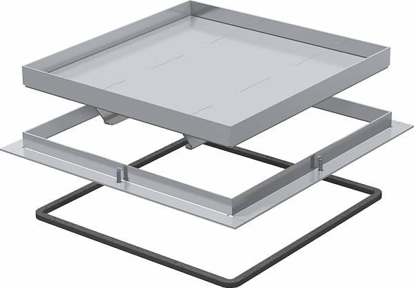 Actual product image OBO Bettermann OBO RK SL1 V3 25 Frame cassette blind 383x383x25 V2A heavy duty (Cords)