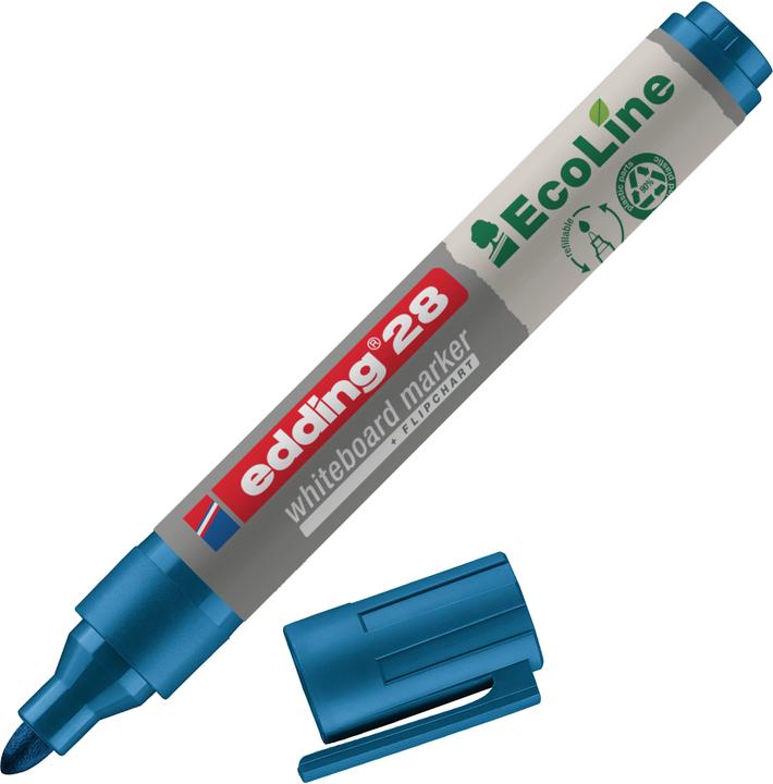 Actual product image Edding Whiteboard Marker 28 EcoLine (Blue, 1.50 mm, 1 x)