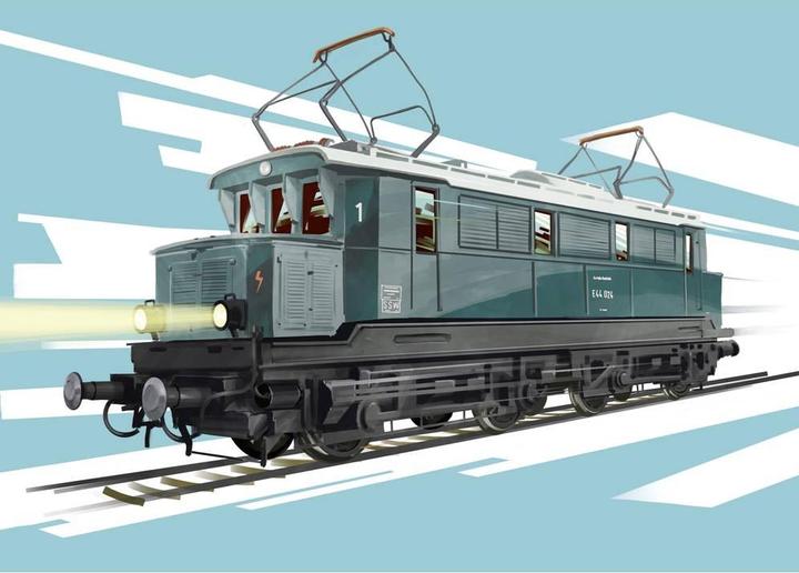 Image du produit Märklin 30111 H0 Locomotive électrique E44 DRG II Retro de la DRG, MHI (Piste H0)