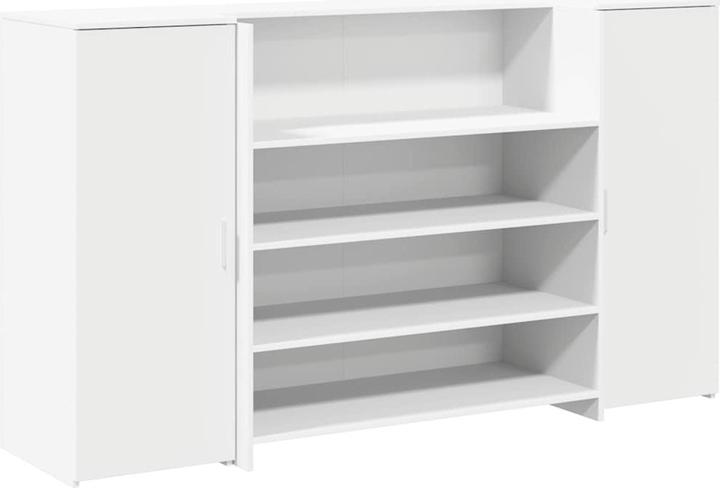 Produktbild VidaXL Empfangstheke Weiss 180x50x103,5 cm Holzwerkstoff Empfangstresen