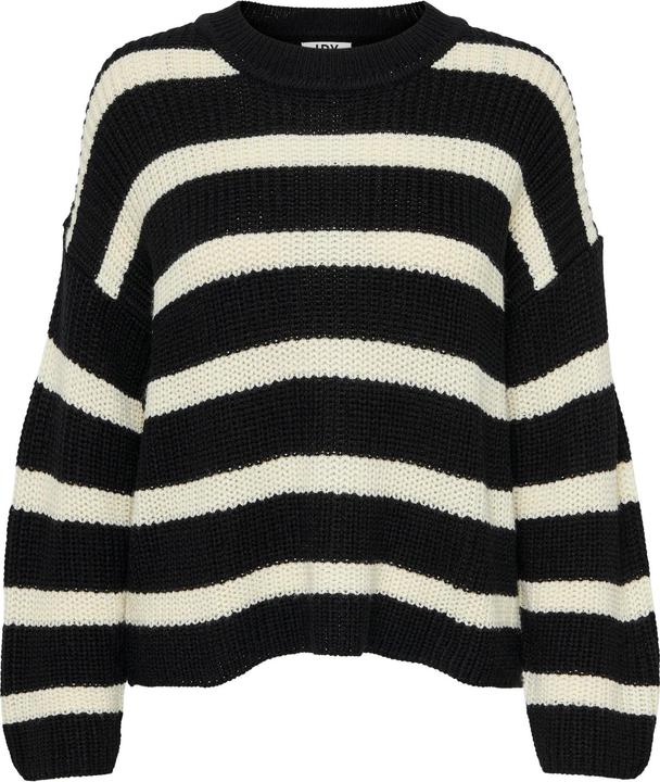 JdY Gestreifter Strickpullover (S)