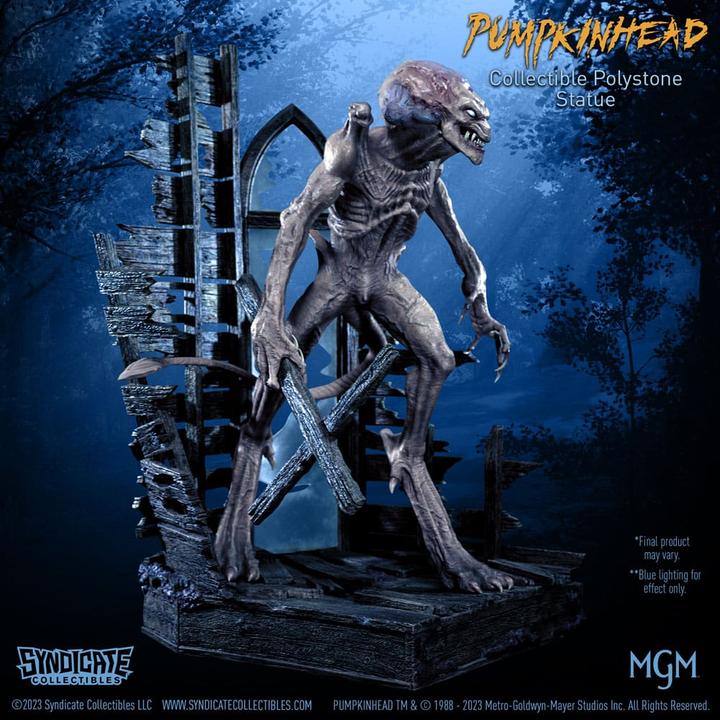 Actual product image Toynk Toys Pumpkinhead Statue 1/10 Pumpkinhead Classic Edition 28 cm