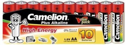 Actual product image Camelion Plus Alkaline LR6 AA 10 pieces (10 pcs., AA, 2700 mAh)