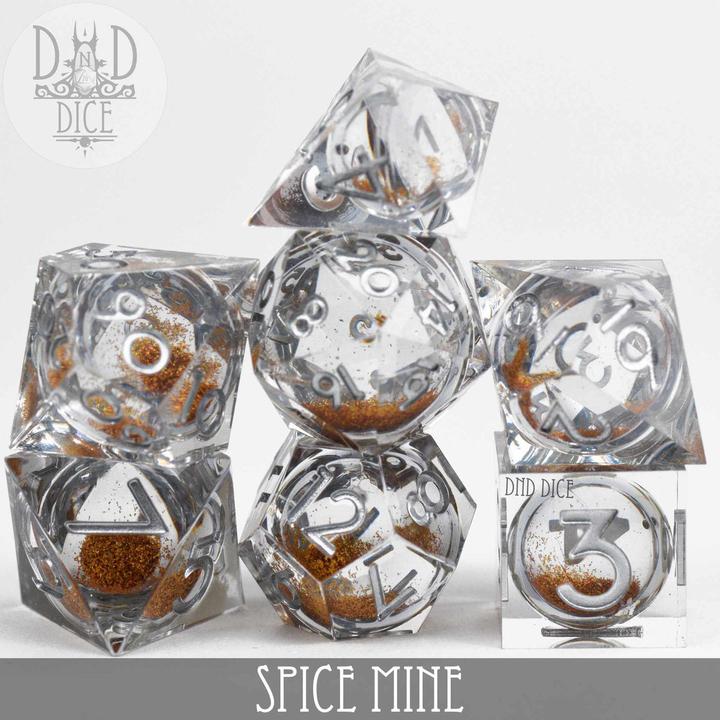 Actual product image DnD Dice Spice Mine Liquid Core Dice Set