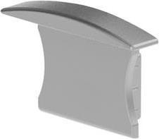 Image du produit LEDsON Alu End Cap For LED Installation Profile 'Recessed Slimline 15 mm' - Sans Trous De Câble - Argent