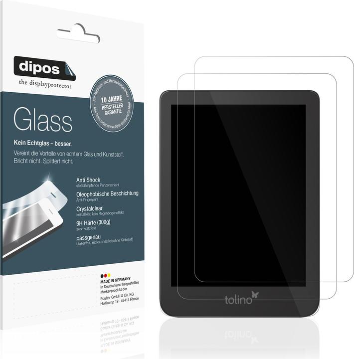 Produktbild Dipos Anti-Shock Displayschutz 9H (1 Stück, Tolino Shine 4)