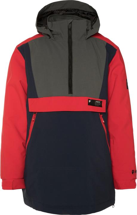 Actual product image Protest Boys Anorak ISAACT JR 10K Waterproof And Breathable PFC Free Deep Ocean 152 (152)
