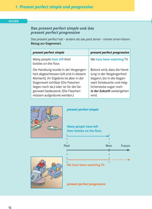 Actual product image KomplettTrainer Gymnasium Englisch 7. Klasse (German, 2021)
