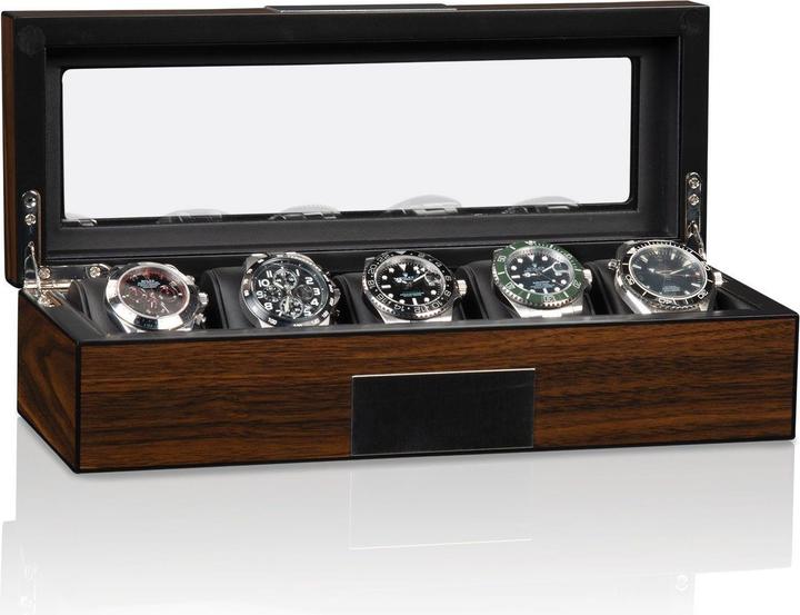 Produktbild Heisse & Söhne Uhrenbox Monteray 5 - Walnuss