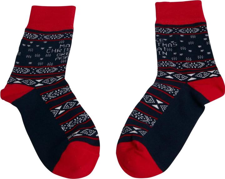 Produktbild Urban Classics Christmas Socks Set Icebear (3er Pack, 39 - 42)