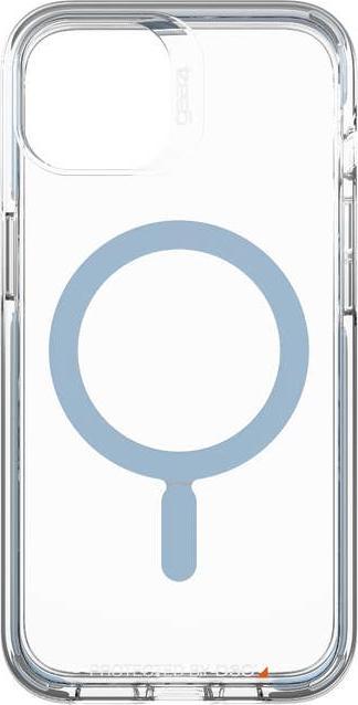 Produktbild Zagg GEAR4 Santa Cruz Snap, Cover, Apple, iPhone 13, 15,5 cm (6.1 Zoll), Blau, Transparent (Apple iPhone 13)