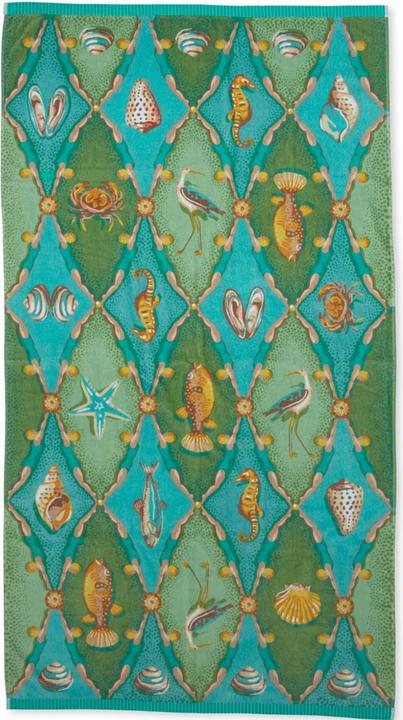 PIP Studio Little Sea grün Badetuch 100x180cm (1 Stück) (100 x 180 cm)
