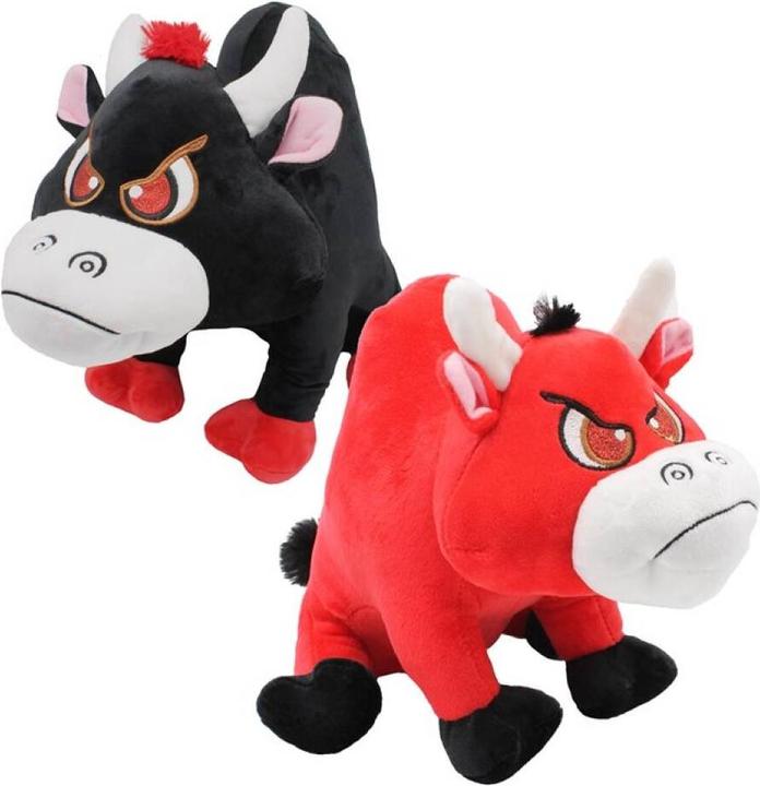 Tinisu Bull cuddly toy 20 cm bull - buffalo soft toy stuffed animal (20 cm)