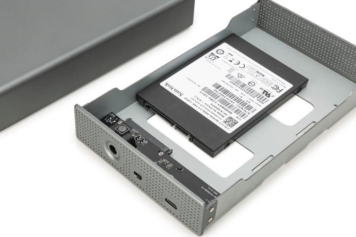 Produktbild Digitus USB 3.0 Festplattengehäuse, 3,5", SATA, 16TB, Aluminium (3.5")