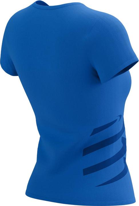 Actual product image Compressport Logo SS Tshirt W Pacific coast, Estate blue (L)