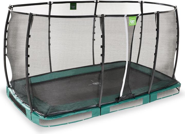 Produktbild Exit Allure Premium Bodentrampolin 214x366cm - grün (214 cm)