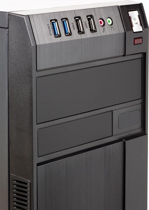 Image du produit Itek ITOCRB10 Boîtier d'ordinateur Mini Tour Noir 500 W (mATX)